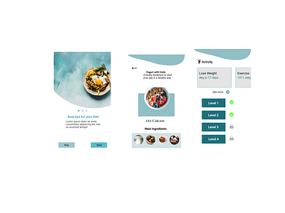 Diet App ui