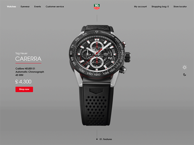 Daily UI 003 - Landing page (above the fold)