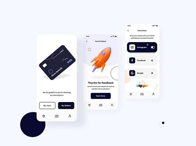 The Visa Card App UI Design For France Client app app ui design branding design graphic design icon illustration logo ui vector