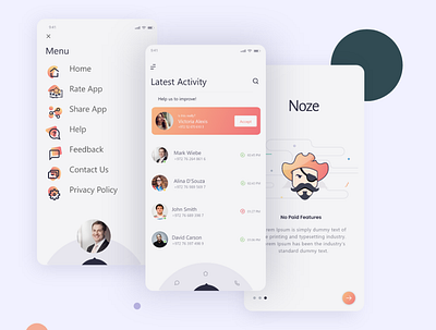 VPN App UI Design For Austria Client app app ui design branding design graphic design icon illustration logo ui vector