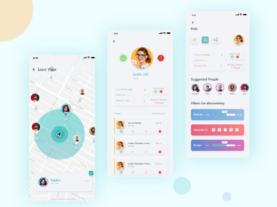 Dating App UI Design For Cyprus Client