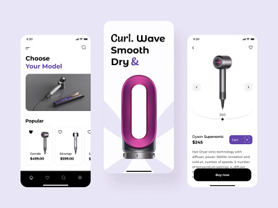 Shophive App UI Design For Switzerland Client branding
