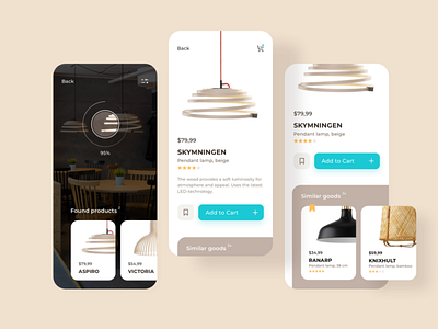 Fincera Lights App UI Design For Iran Client branding