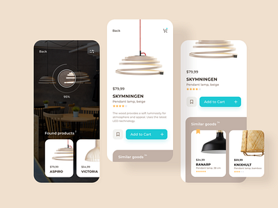 Fincera Lights App UI Design For Iran Client