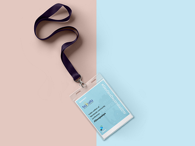 Lanyard design for Devopsdays India 2019