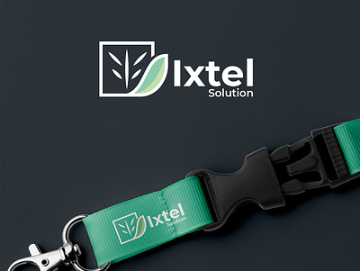 Ixtel IT solution tech company brand identity branding design e commerce gradient graphic design illustration logo logomarks ui vector
