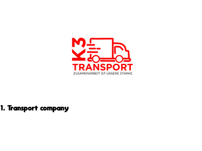 Transport company logo