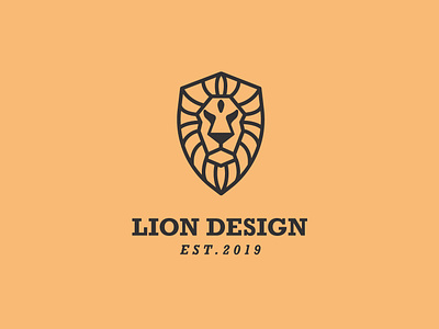 Lion logo branding design icon illustration logo 徽标