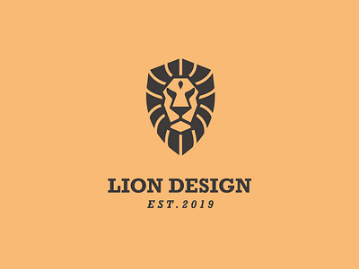 Lion logo branding design icon logo 徽标