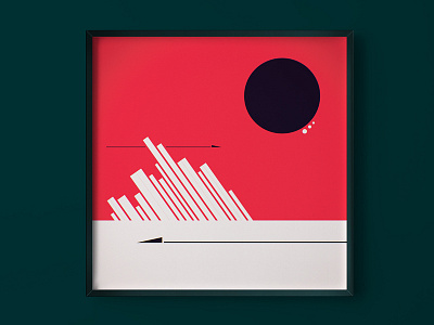 Minimal-Sci-Fi Artwork