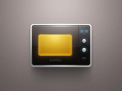 Microwave Oven app appliances application home icon kitchen logo microwave oven player smart ui