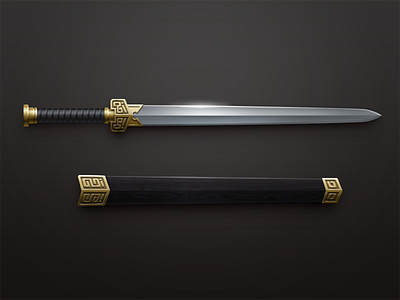 Sword 2.0（秦剑 2.0） china dynasty gui icon konckzhou logo qin sword ui