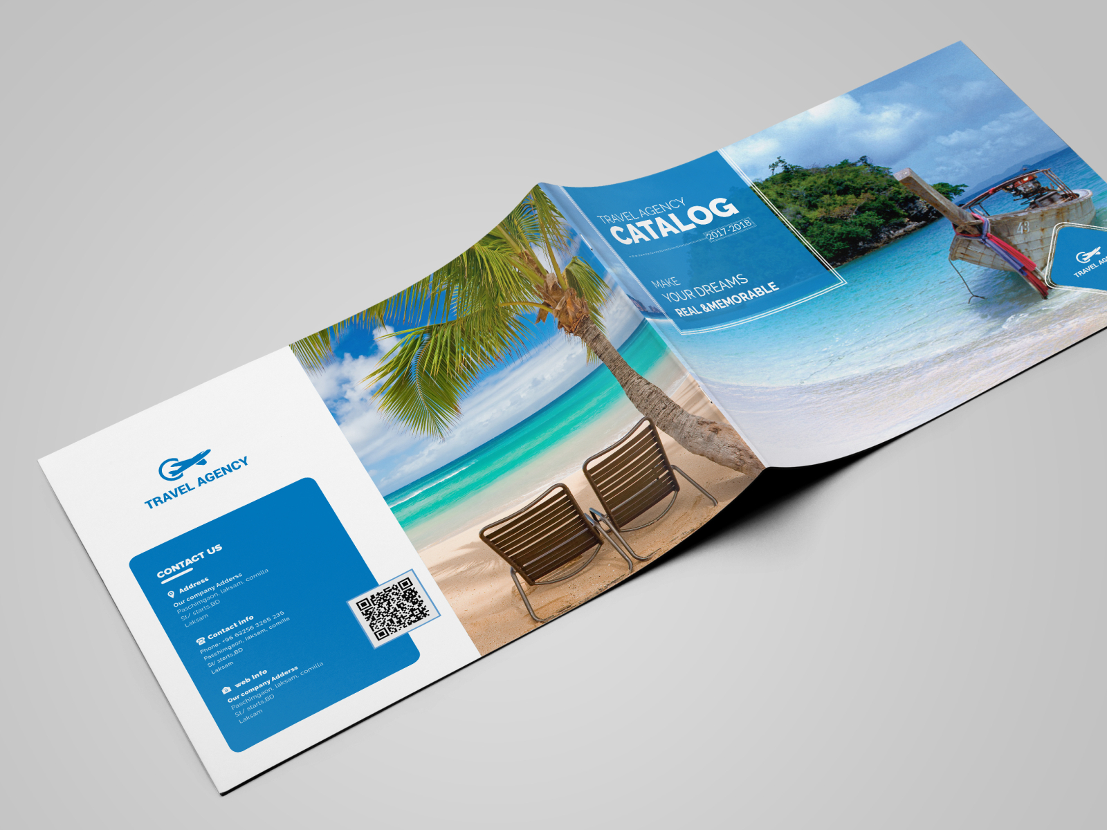 Travel Brochure & Catalog Template by Abdullah Al Mamun Mazumder on ...