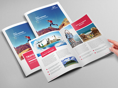 Travel Agency Brochure / Catalog Template technology catalog