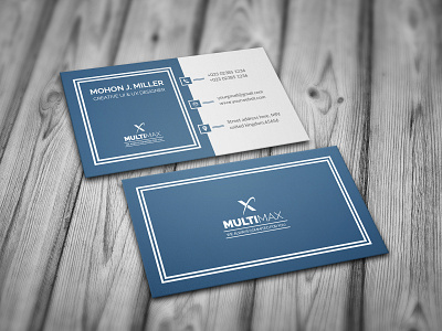 Clean Resume & Businesscard letter