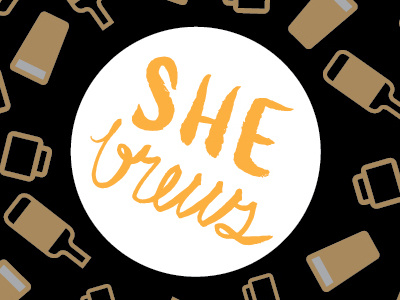 She Brews ATX  Branding