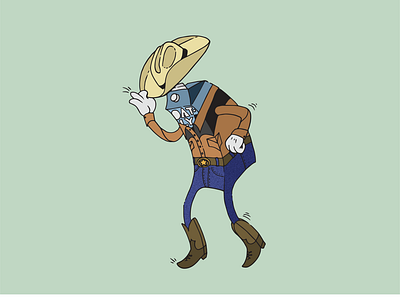 Oatly's Boot Scootin Boogie Illustration