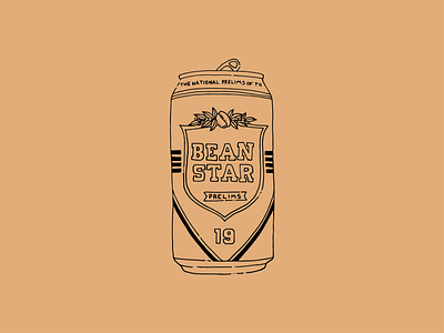 Beercan Illustration beer design illustration simple