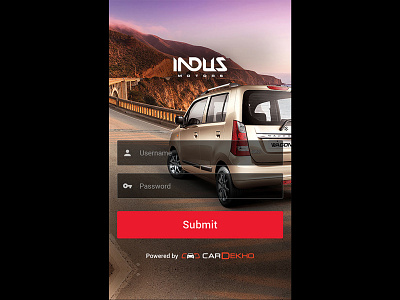 Indus Motors design ui ux web website