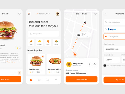 Food Delivery Service App