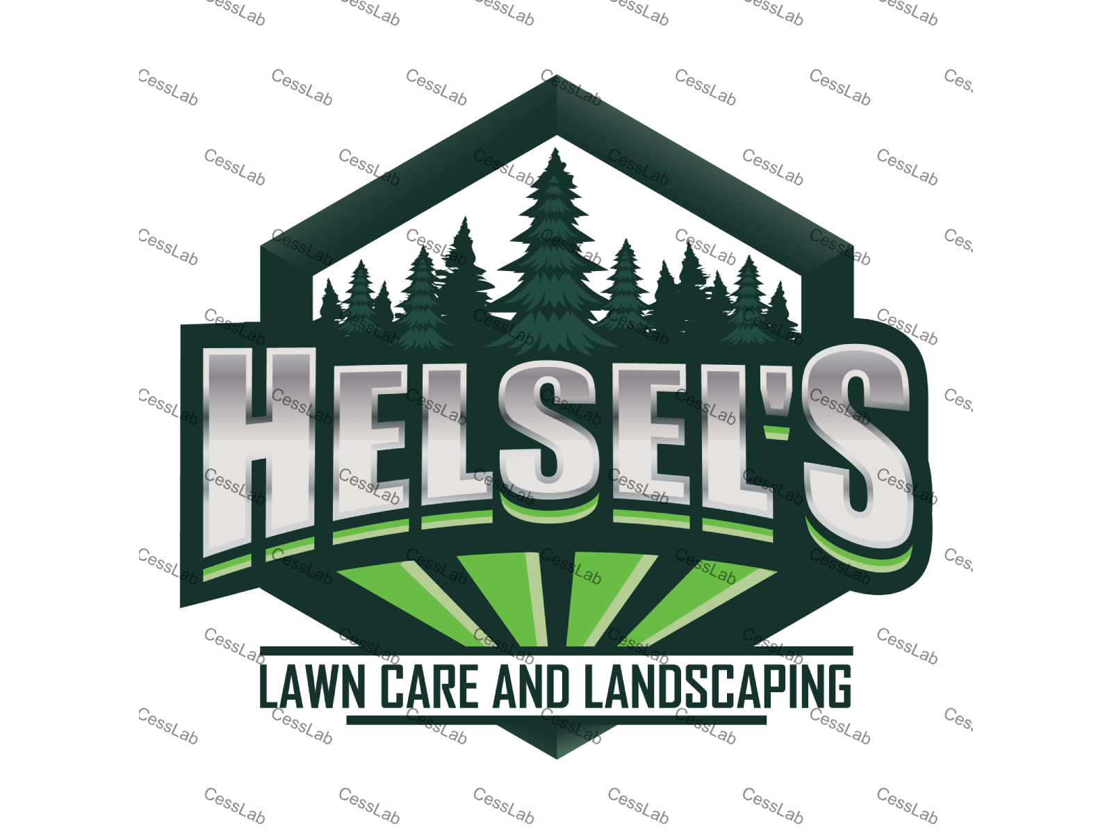 Helsel's Lawn Care and LandScaping Logo by Cess on Dribbble
