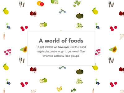 Ramps Illustrations flat food fruit icons illustration
