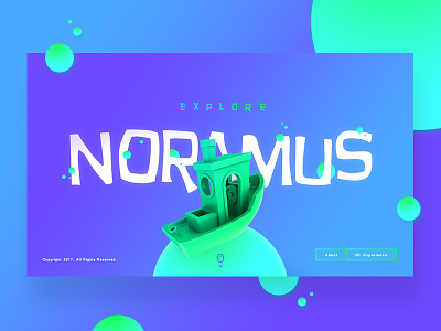 Explore Noramus Concept clean colors gradient modern ship ui vibrant