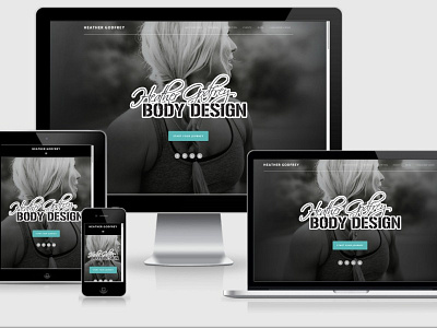 Heather Godfrey Body Design responsive web design website wordpress design