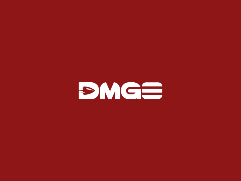 DMGE ai branding design illustration illustrator logo photoshop red typography vector