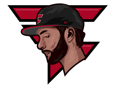 Temperrr design illustration illustrator photoshop red white