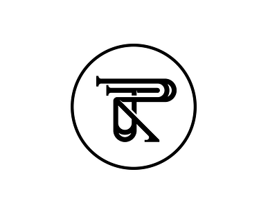 Jacob R black branding circle ia j logo monogram r