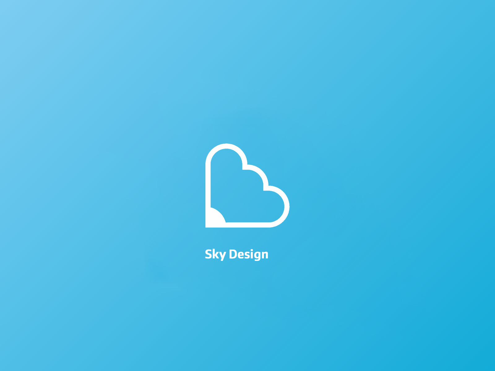 Sky Logo by Morteza Beigi on Dribbble