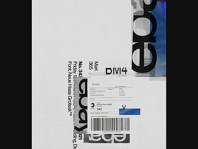 Poster 343 analog design