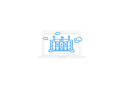 Parlament illustration in a mac