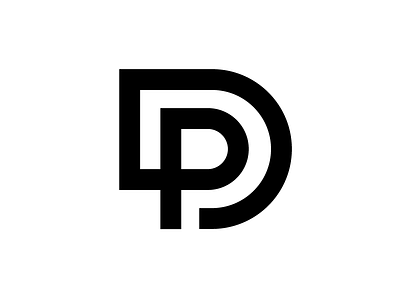 PD / DP dp logo logo design logo mark mark busch nielsen pd