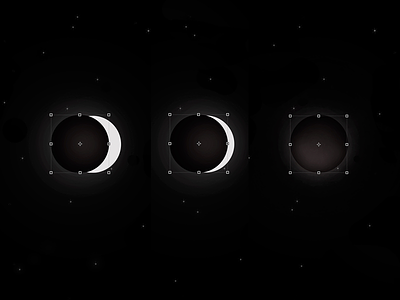 Eclipse eclipse geometry illustration minimal shape