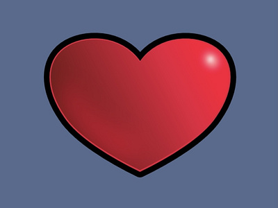 Heart heart icon illustration vector