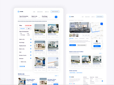 Real Estate project design productdesign ui ux