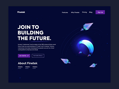 Future landing page