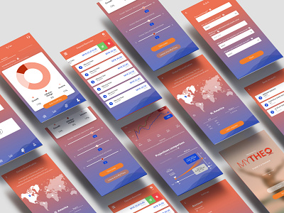 MyTheo - UI/UX Design, Branding