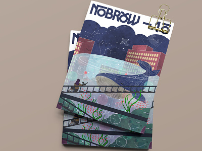 NOBROW - Magazine cover illustration graphic design illustration magazine visual design