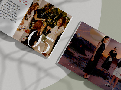 BONIA - Brand book design brandbook branding editorial fashion magazine photoshoot