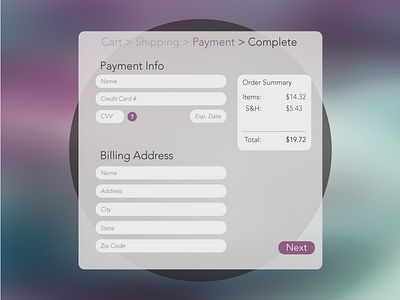 004 Credit Card Payment 004 credit card payment dailyui ui