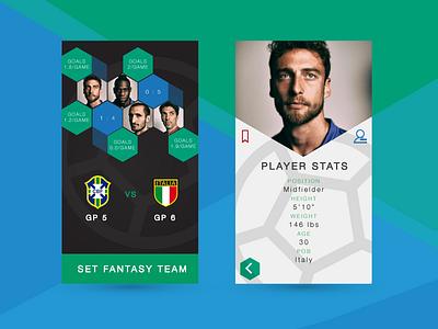 075 Football App 075 app dailyui football app futbol mobile ui ux