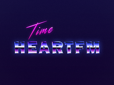 80's Style Logo