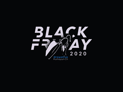 Black Friday-2020. abstract black friday 2020 black friday sale branding character clothing brand clothing design concept custom type hand drawn illustration logo design marketing agency marketing campaign sale t shirt design vector vintage design