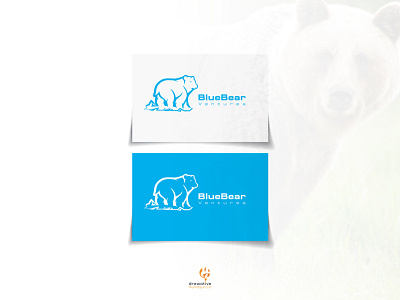 A corporate logo for the Blue Bear Venture Co.