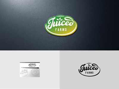 Lettering logo design for the juice farms!