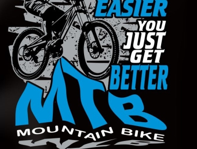 MTB Design Mountain Bike Lettermark for MTB branding design graphic design