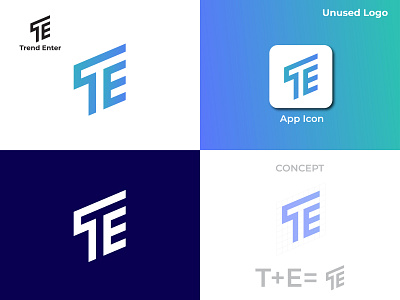 Trend Enter Logo Concept